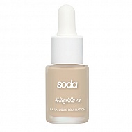 Основа тональная для лица `SODA` LA-LA-LIQUID FOUNDATION тон 105 honey bunch