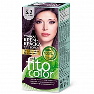 Крем-краска для волос `FITOCOLOR` тон 3.2 баклажан 50 мл