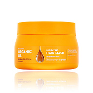 Маска для волос `ORGANIC OIL` `PROFESSIONAL` Увлажнение и гладкость с облепиховым маслом 270 мл
