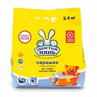 Порошок стиральный `УШАСТЫЙ НЯНЬ` детский 2,4 кг