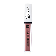Помада для губ `RELOUIS` NUDE MATTE тон 12 жидкая матовая
