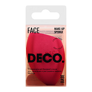 Спонж для макияжа `DECO.` BASE срезанный