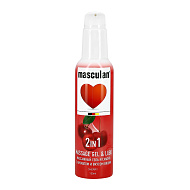 Гель-смазка интимный `MASCULAN` со вкусом вишни 130 мл