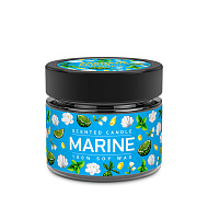 Свеча ароматическая `BAGO HOME` Морская вода 80 гр