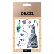 Татуировка для тела `DECO.` CELEBRATION by Miami tattoos переводная (Wolfy Fest)