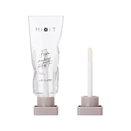 Блеск для губ `MIXIT` LIP GLASS глянцевый с эффектом `жидкого стекла` тон Прозрачный