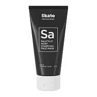 Маска для лица `LIKATO` `PROFESSIONAL` с салициловой кислотой и углем (от черных точек) 50 мл