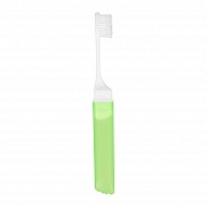 Щеткая зубная `ACECO` складная зеленая