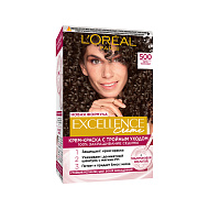 Крем-краска для волос `LOREAL` `EXCELLENCE` тон 500 Светло-каштановый
