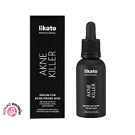 Сыворотка для лица `LIKATO` `PROFESSIONAL` AKNE KILLER против акне и прыщей 30 мл