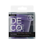 Спонж для макияжа `DECO.` MAKE UP SPONGE скошенный в футляре