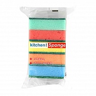 Губка для посуды `KITCHEN SPONGE` Универсальная 5 шт
