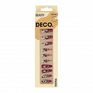 Набор накладных ногтей с клеевыми стикерами `DECO.` FESTIVAL magic forest (24 шт + клеевые стикеры 24 шт)