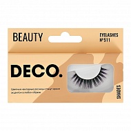 Накладные ресницы `DECO.` BEAUTY №511 violet tips