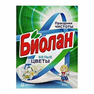 Порошок стиральный `БИОЛАН` (автомат) Белые цветы 350 гр