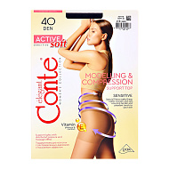 Колготки женские `CONTE ELEGANT` ACTIVE SOFT 40 den (nero) p-p 2
