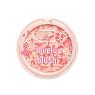 Румяна для лица `ESTRADE` LOVELY-BLUSH компактные с матовым финишем тон 203 Розовый
