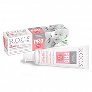 Паста зубная для малышей `R.O.C.S.` PRO BABY Минеральная защита и нежный уход (от 0 до 3 лет) 45 г