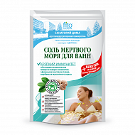 Соль для ванн `ФИТОКОСМЕТИК` Мертвого моря (крепкий иммунитет) 530 г