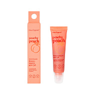 Блеск-масло для губ `MISS ORGANIC` Peachy Peach питательное с персиком и карите 10 мл
