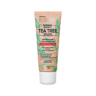 Крем тональный для лица `EVELINE` BOTANIC EXPERT 3 в 1 антибактериальный матирующий тон 03 light beige