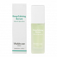 Сыворотка для лица `MULDREAM` с экстрактами алоэ вера и спирулины (успокаивающая) 40 мл