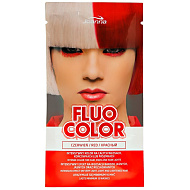 Оттеночный шампунь для волос `JOANNA` FLUO COLOR тон красный 35 г