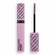 Тушь для ресниц `REVOLUTION` `RELOVE` VOLUME MASCARA тон pink