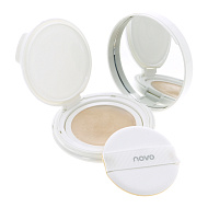 Основа-кушон тональная для лица `NOVO` SOFT MIST LOCKING CUSHION CREAM Тон 04