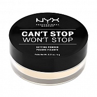 Пудра рассыпчатая для лица `NYX PROFESSIONAL MAKEUP` CAN`T STOP WON`T STOP тон 03