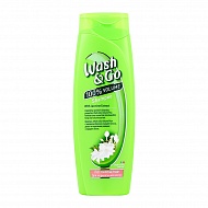 Шампунь для волос `WASH & GO` с экстрактом жасмина (для нормальных волос) 400 мл
