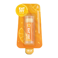 Бальзам для губ `EAT MY` Солнечный апельсин SPF 30 4,8 г