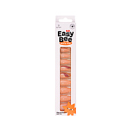 Набор накладных ногтей с клеевыми стикерами `EASYBEE` NAIL DAY Gold Wave (12 шт + клеевые стикеры 24 шт)