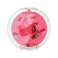 Румяна-хайлайтер для лица `ESSENCE` SO CHERRY HAPPY тон 01 Love you cherry much