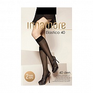 Гольфы женские `INNAMORE` ELASTICO 40 den (тон Nero)