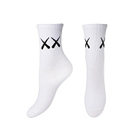 Носки `TRENDY LOOK` XX (белые) one size