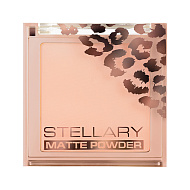Пудра для лица `STELLARY` SOFT MATTE POWDER компактная тон W 01 Светло-бежевый