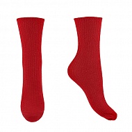 Носки женские `SOCKS` red