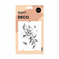 Татуировка для тела `DECO.` Ubeyko by Miami tattoos переводная (Dream flower)