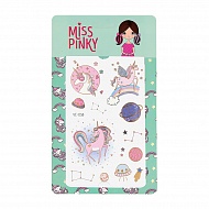 Татуировки переводные `MISS PINKY` 12 x 7,5 см