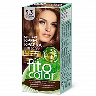 Крем-краска для волос `FITOCOLOR` тон 5.3 золотистый каштан 50 мл