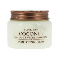 Крем для лица `ESFOLIO` SUPER-RICH COCONUT совершенствующий 120 мл