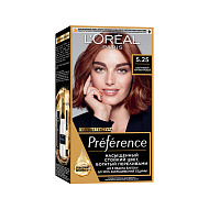 Краска для волос `LOREAL` `PREFERENCE` тон 5.25 Каштановый перламутровый