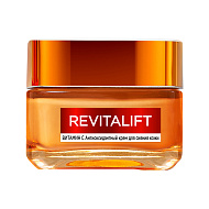 Крем для лица `LOREAL` `REVITALIFT` с витамином C (антиоксидантный для сияния кожи) 50 мл