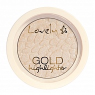Хайлайтер для лица `LOVELY` GOLD HIGHLIGHTER