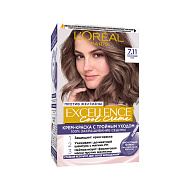 Крем-краска для волос `LOREAL` `EXCELLENCE` COOL CREME тон 7.11 (Русый)