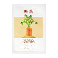 Маска для лица `GANGBLY` с экстрактом моркови (выравнивающая тон кожи, увлажняющая) 30 мл