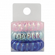 Набор резинок `LADY PINK` SLINKY box 3 шт