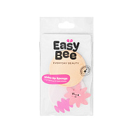 Спонж для макияжа `EASYBEE` BEAUTY DAY круглый (латекс) 2 шт