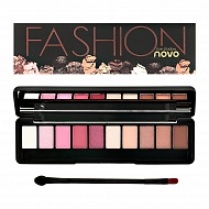 Палетка теней для век `NOVO` FASHION тон 02